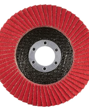 Disque à lamelles inclinées en céramique – 115mm – Grain 80 – 208745 (x10)