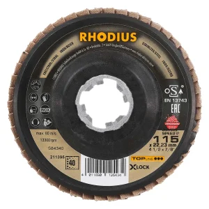 Disque à lamelles inclinées en céramique – D115 – G40 – 211395 (x10)