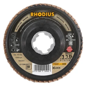 Disque à lamelles inclinées en céramique – D115 – G60 – 211396 (x10)