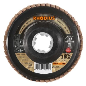 Disque à lamelles inclinées en céramique – D125 – G40 – 211398 (x10)