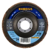 Disque à lamelles inclinées en corindon - 115mm - Grain 120 - 202848