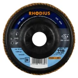 Disque à lamelles inclinées en corindon - 115mm - Grain 60 - 202481