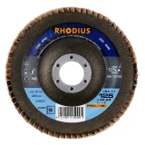 Disque à lamelles inclinées en corindon - 125mm - Grain 40 - 202851