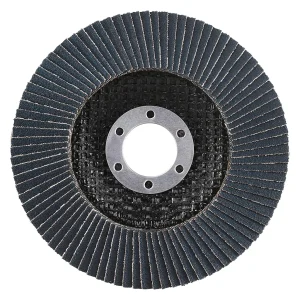 Disque à lamelles inclinées en zircon – 115mm – Grain 120 – 211330 (x10)