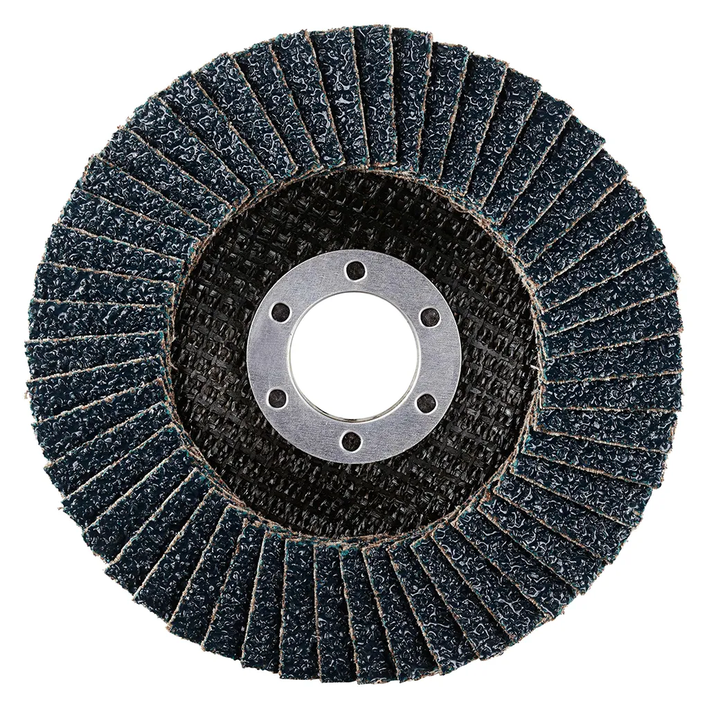 Disque à lamelles inclinées en zircon - 115mm - Grain 24 - 202642