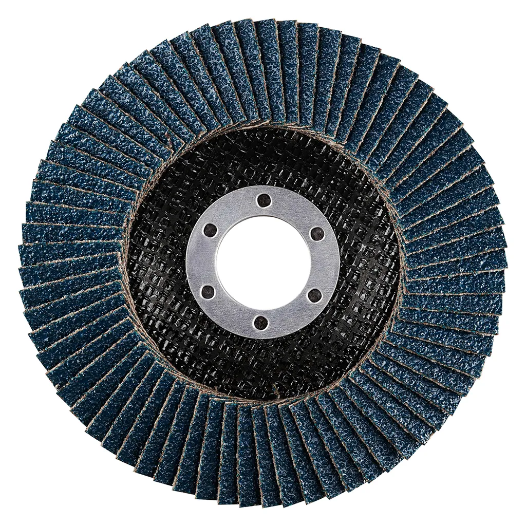 Disque à lamelles inclinées en zircon - 115mm - Grain 40 - 202647