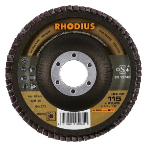 Disque à lamelles inclinées en zircon – 115mm – Grain 40 – 202652 (x10)