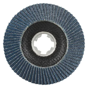 Disque à lamelles inclinées en zircon – 115mm – Grain 60 – 211390 (x10)