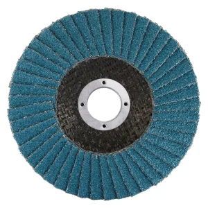 Disque à lamelles inclinées en zircon – 115mm – Grain 80 – 209314 (x5)