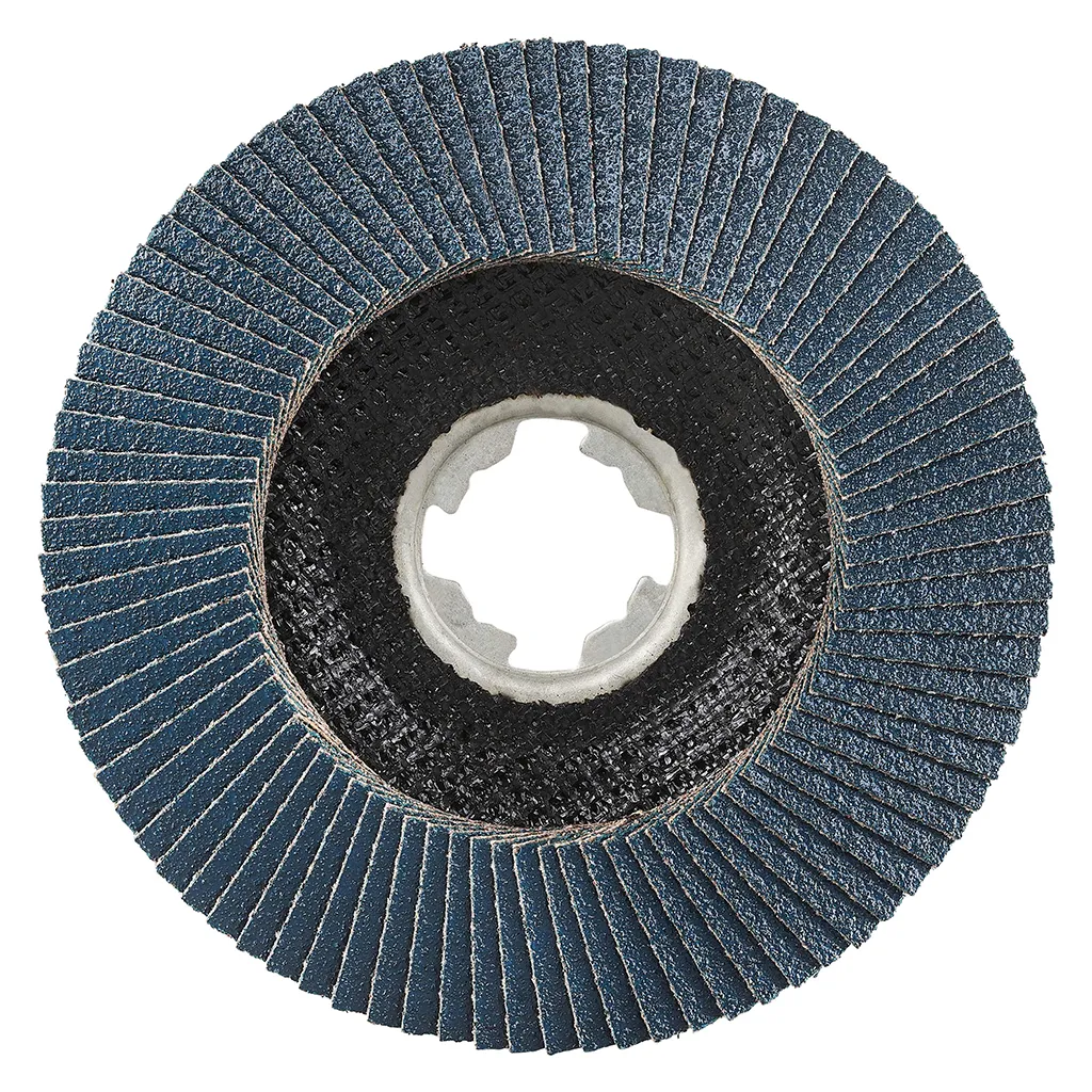 Disque à lamelles inclinées en zircon - 115mm - Grain 80 - 211391
