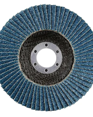 Disque à lamelles inclinées en zircon – 125mm – Grain 40 – 202735 (x10)