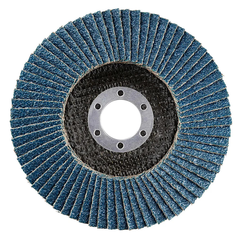 Disque à lamelles inclinées en zircon - 125mm - Grain 40 - 202735