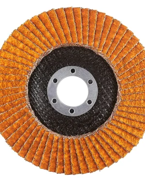 Disque à lamelles inclinées en zircon – 125mm – Grain 40 – 208740 (x10)