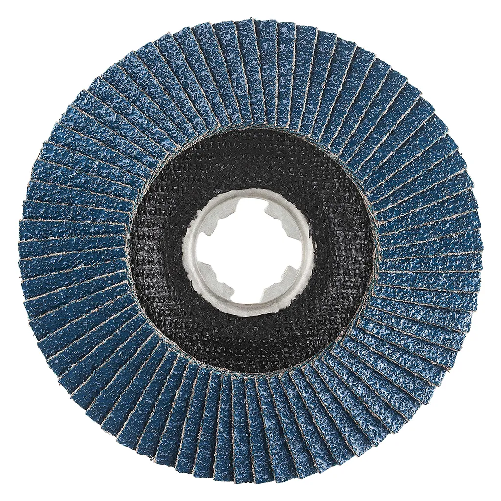Disque à lamelles inclinées en zircon - 125mm - Grain 40 - 211392