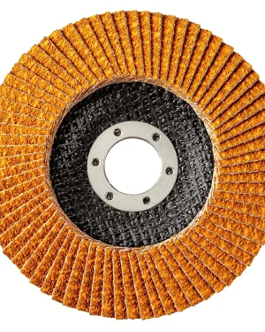 Disque à lamelles inclinées en zircon – 125mm – Grain 60 – 208741 (x10)