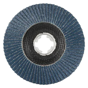 Disque à lamelles inclinées en zircon – 125mm – Grain 60 – 211393 (x10)