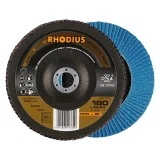 Disque à lamelles inclinées en zircon - 180mm - Grain 40 - 202699