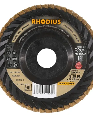 Disque à lamelles inclinées en zircon – D125 – G40 – 211410 (x10)