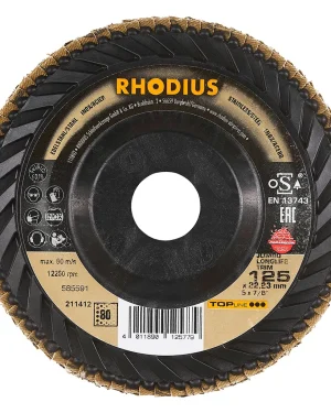 Disque à lamelles inclinées en zircon – D125 – G80 – 211412 (x10)