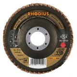 Disque à lamelles plates en céramique - 115mm - Grain 40 - 210619