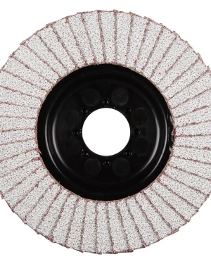 Disque à lamelles plates en corindon – 125mm – Grain 40 – 211314 (x5)