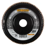 Disque à lamelles plates en corindon - 125mm - Grain 60 - 210476