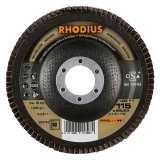 Disque à lamelles plates en zircon - 115mm - Grain 80 - 202783