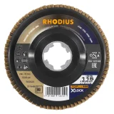 Disque à lamelles plates en zircon - 115mm - Grain 80 - 211448