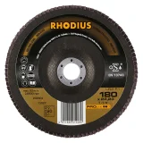 Disque à lamelles plates en zircon - 180mm - Grain 60 - 202804