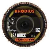 Disque à lamelles plates en zircon - 76mm - Grain 120 - 303937