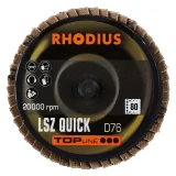 Disque à lamelles plates en zircon - 76mm - Grain 80 - 303936