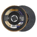 Disque à lamelles plates en zircon - D125 - G60 - 211450