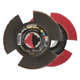 Disque à lamelles Vision inclinées en céramique - 115mm - Grain 80 - 211403