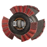 Disque à lamelles Vision inclinées en non-tissé - 115mm - 209503