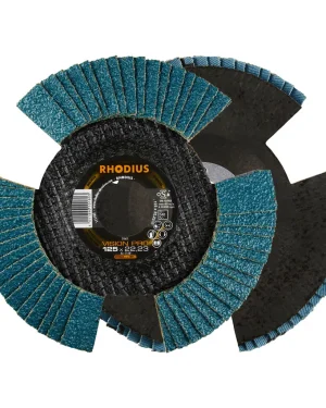 Disque à lamelles Vision inclinées en zircon – D115 – G80 – 211308 (x5)