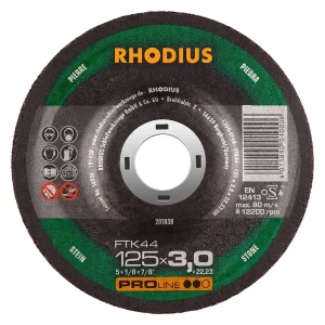 Disque à tronçonner déporté en carbure de silicium – 125mm – 201838 (x25)