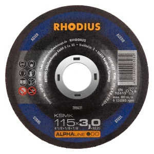 Disque à tronçonner déporté en corindon – 115mm – 200631 (x25)