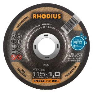 Disque à tronçonner déporté en corindon – 115mm – 205707 (x50)