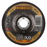 Disque à tronçonner déporté en corindon - 125mm - 201095