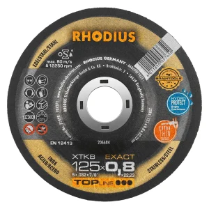Disque à tronçonner déporté en corindon – 125mm – 206684 (x50)