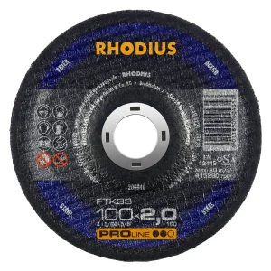 Disque à tronçonner déporté en corindon – D105 – 200840 (x25)