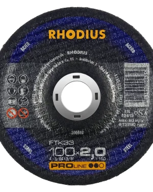 Disque à tronçonner déporté en corindon – D105 – 200840 (x25)