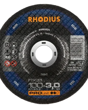 Disque à tronçonner déporté en corindon – D105 – 200843 (x25)