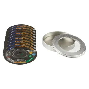 Disque à tronçonner droit en carbure de silicium – 125mm – 211211 (x10)