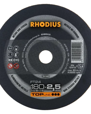 Disque à tronçonner droit en carbure de silicium – 180mm – 201048 (x25)