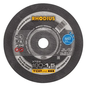 Disque à tronçonner droit en carbure de silicium – 180mm – 205913 (x25)