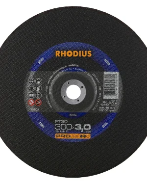 Disque à tronçonner droit en corindon – 300mm – 201166 (x25)