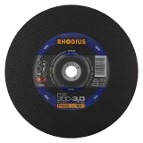 Disque à tronçonner droit en corindon - 300mm - 201166