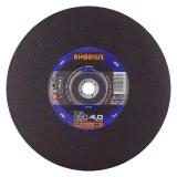 Disque à tronçonner droit en corindon - 350mm - 201184