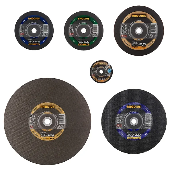 Disques à tronçonner droits